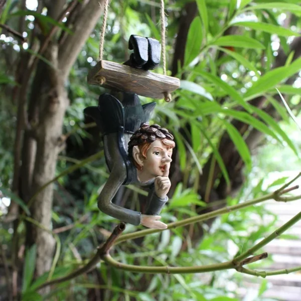 Enfeite de Elfo para Jardim