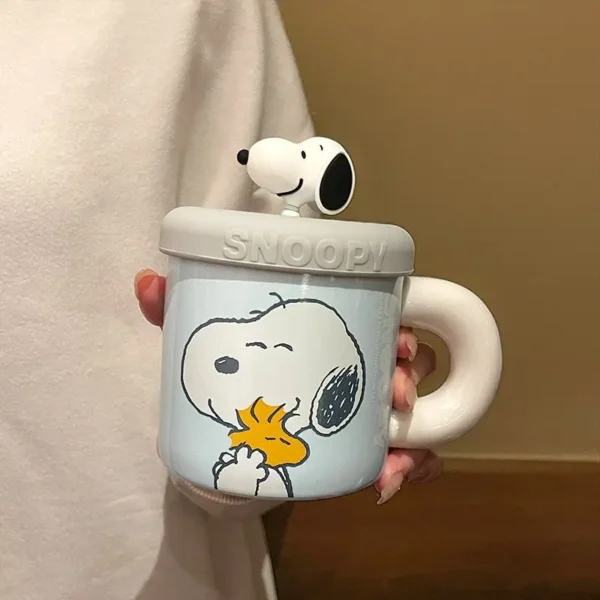 Caneca do Snoopy em Cerâmica