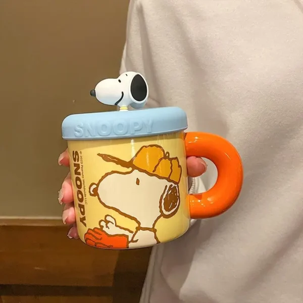 Caneca do Snoopy em Cerâmica