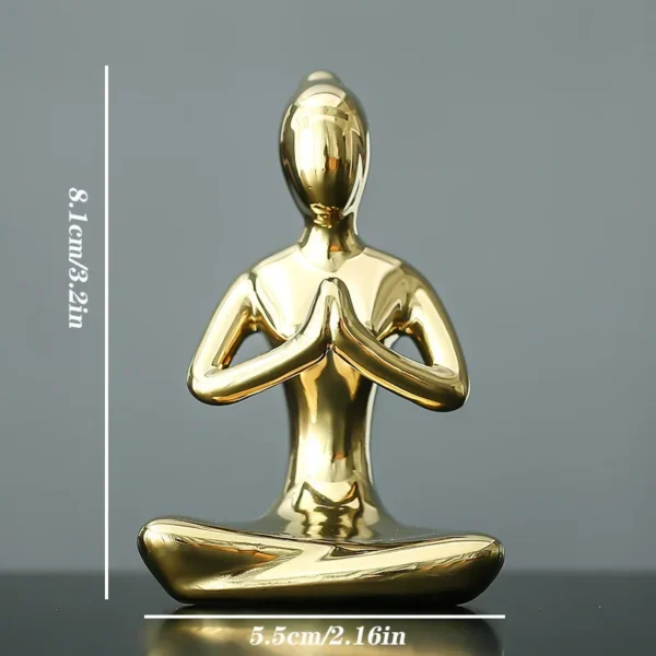Escultura das Poses de Yoga