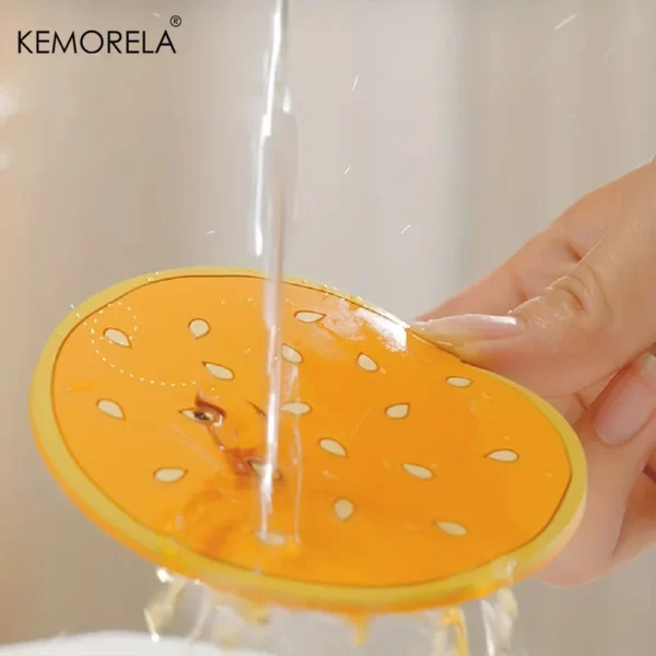 Porta Copos Hambúrguer em Silicone