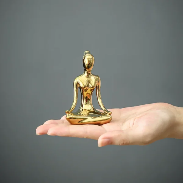 Escultura das Poses de Yoga
