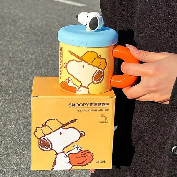 Caneca do Snoopy em Cerâmica