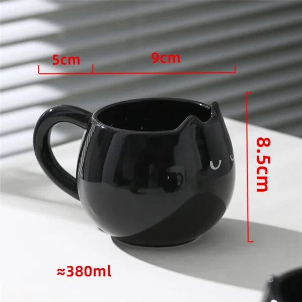 Xícara Gato Preto