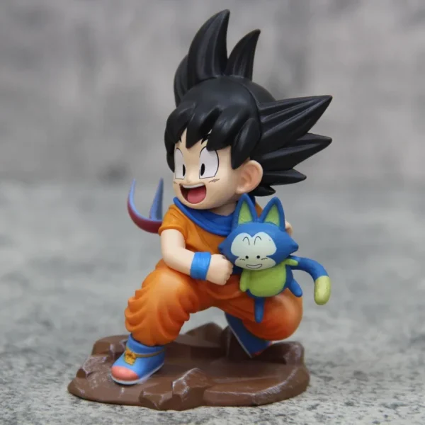 Miniatura Goku e Pual