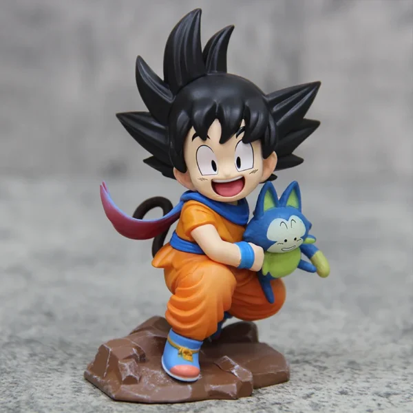 Miniatura Goku e Pual