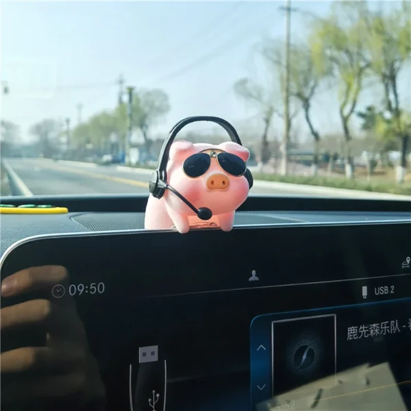 Pingente de Porquinho para Retrovisor